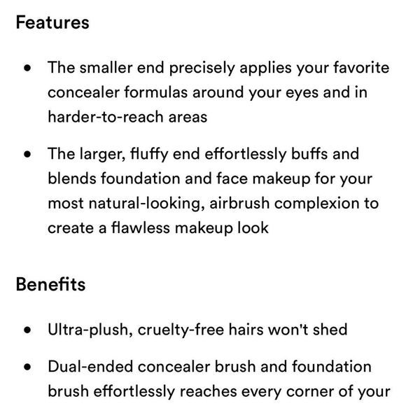 It Brushes for Ulta Airbrush Complexion Foundation Concealer 132 Brush - Picture 4 of 5